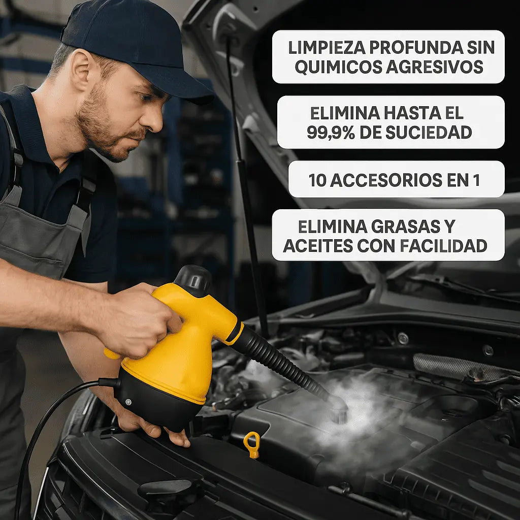 💨 Máquina a vapor de alta presión 10 en 1