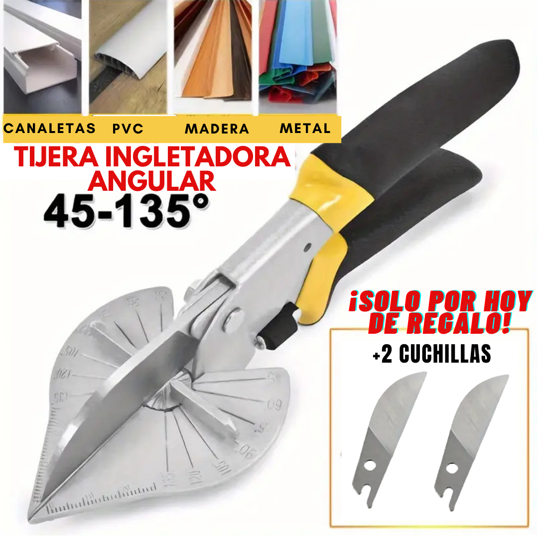 TIJERA INGLETADORA ANGULAR (METAL, ALUMINIO, MADERA, PVC)