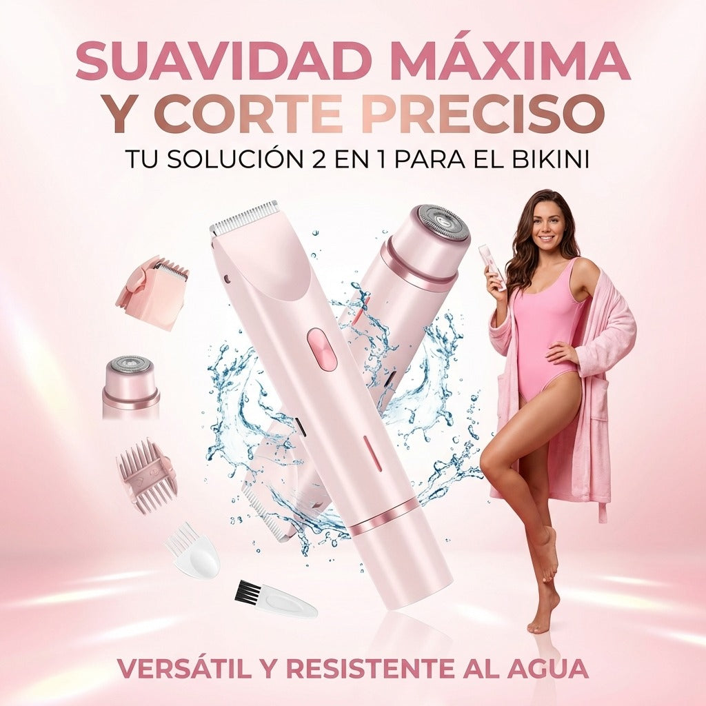 Depiladora y Afeitadora Dual Pro 2 en 1