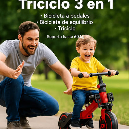 BICICLETA EVOLUTIVA 3 EN 1  🚲